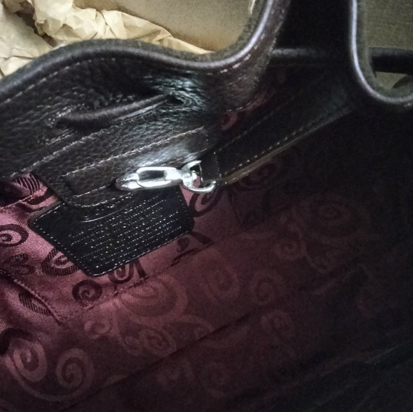 Brighton Chocolate Brown Cinnabar Handbag (Smaller Version of Cinlaire) - Picture 13 of 16